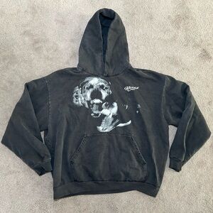 Knuckle Therapy The Almighty Oz Hoodie in Vintage Black XXL